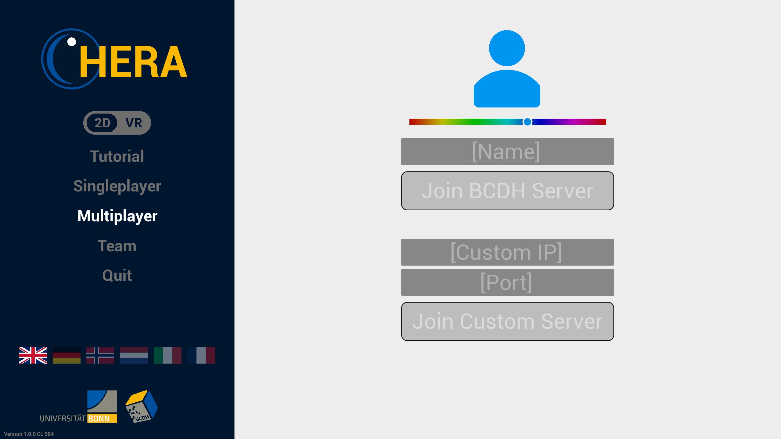 Visual overview of the multiplayer function in HERA